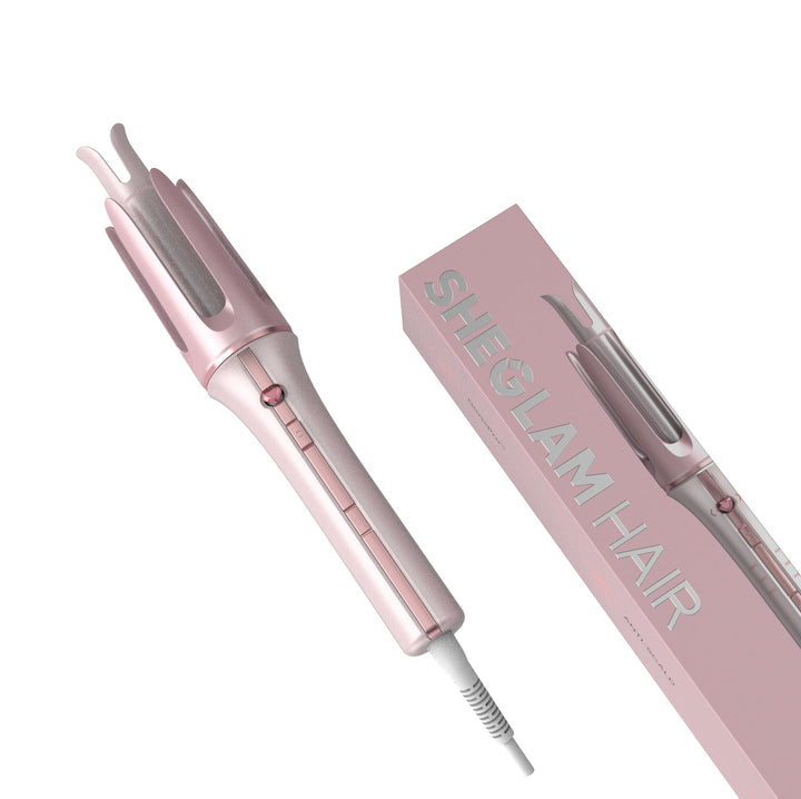 SHEGLAM Cupid's Charm One-Touch Automatisches Lockenstab Schnellaufheizend Selbstrotierender Lockenw