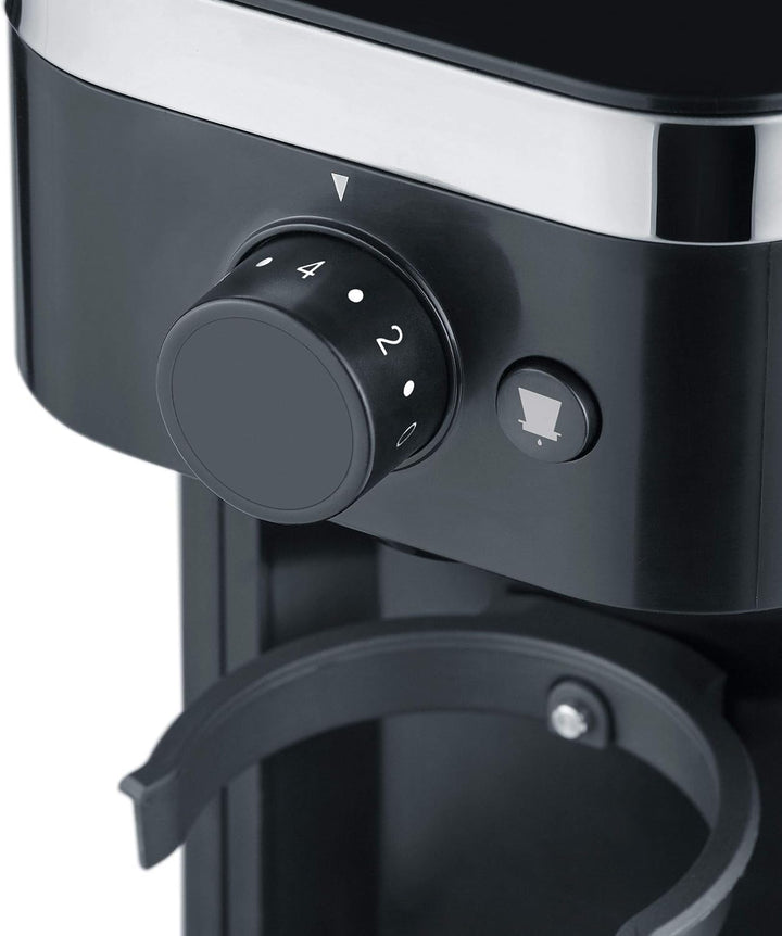 Graef CM502EU Kaffeemühle, 135, Edelstahl, schwarz