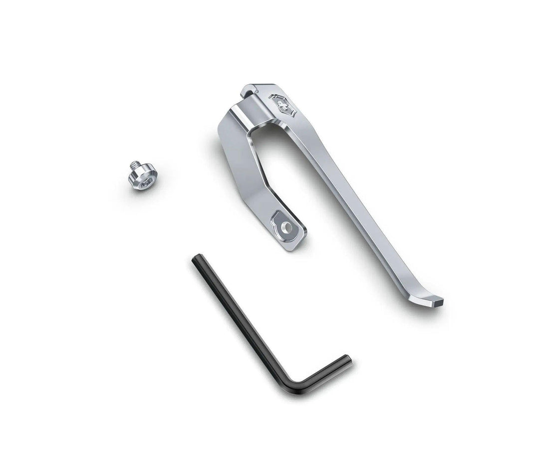 Victorinox Trage-Clip für Swiss Tool Spirit, Accessoire, Praktisch, Rostfreier Stahl, Silber