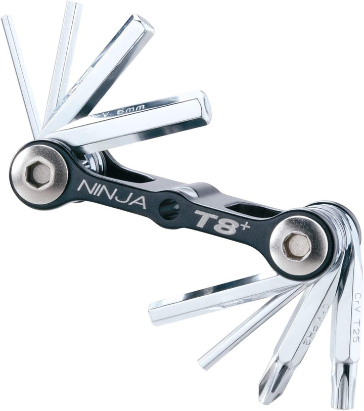 Topeak Ninja Toolbol T8 Multitools, Schwarz, 46