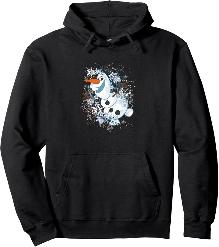 Disney Frozen Olaf Dancing In The Snowflakes Pullover Hoodie