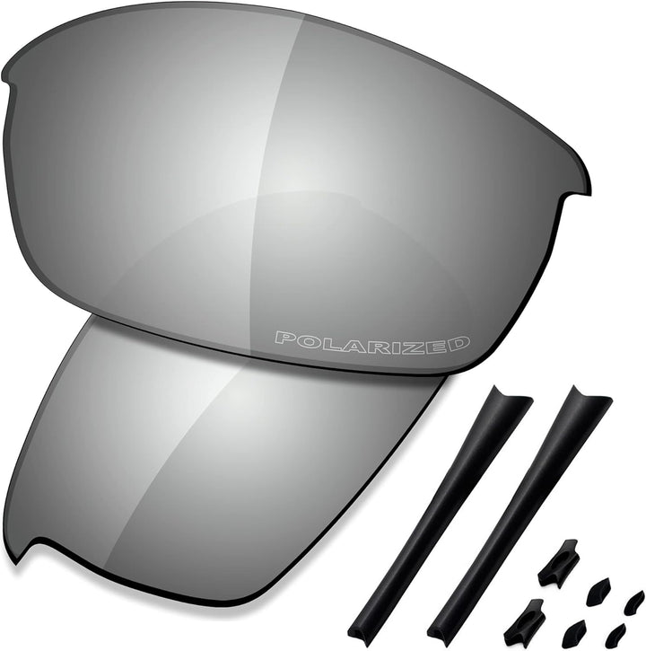 Saucer Premium-Ersatzgläser und Gummi-Kits für Oakley Flak Jacket Sonnenbrillen High Definition - Ch