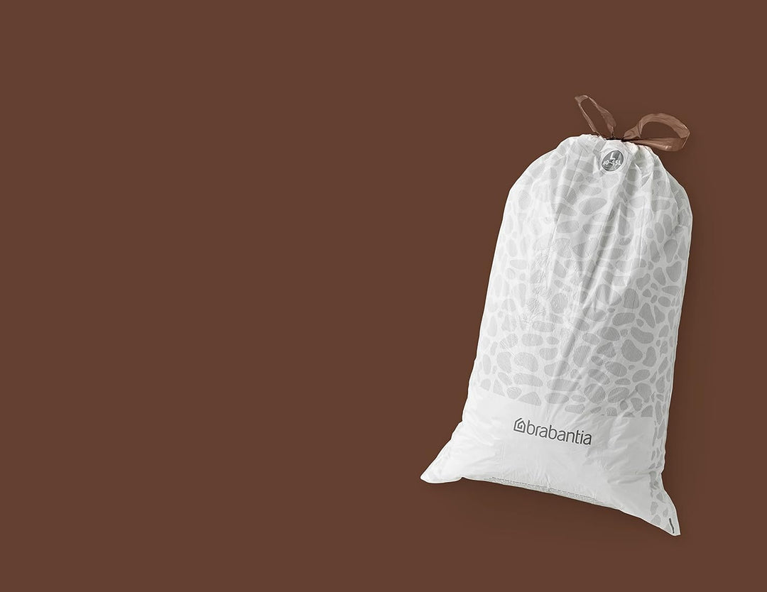 Brabantia Müllbeutel, Weiss, 120 Bags 120 Müllbeutel Multi-Box: 120 Beutel, 120 Müllbeutel Multi-Box