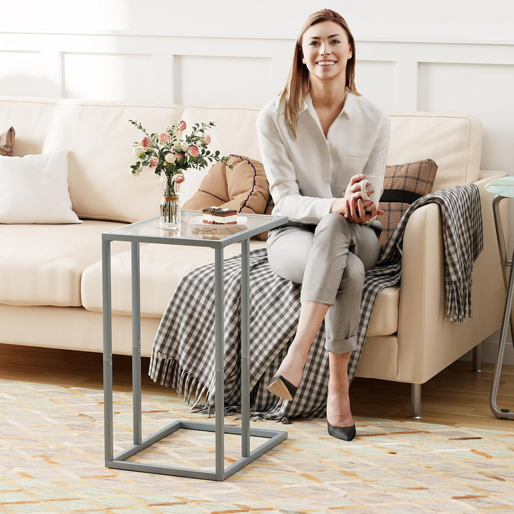 Beistelltisch C Form, Couch Beistelltischs, Kaffeetisch Kleiner Tisch, Sofa Tisch Beistelltische Bet