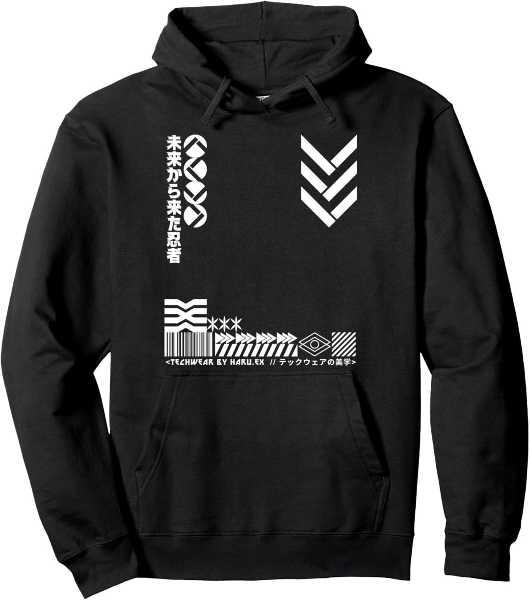 Techwear Ninja Streetwear // Techwear Pullover Hoodie