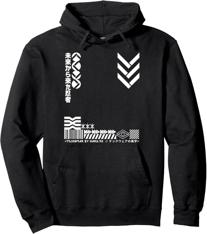 Techwear Ninja Streetwear // Techwear Pullover Hoodie