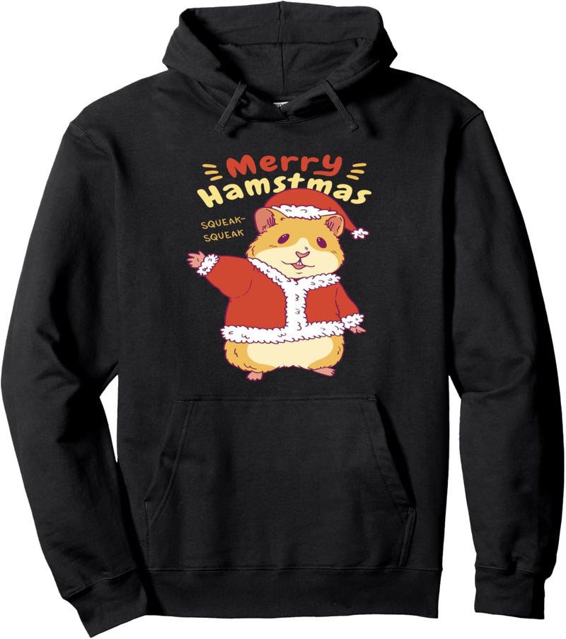 Hamster Weihnachten Frohe Hamster Lustiger Hamster Weihnachten Pullover Hoodie