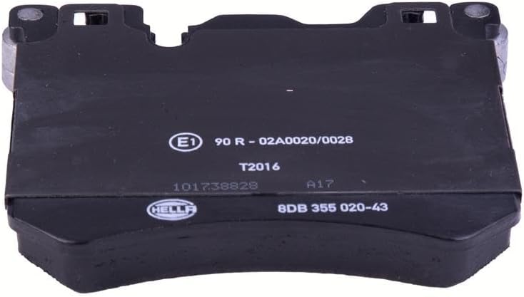 HELLA PAGID 8DB 355 020-431 Bremsbelagsatz - T2016 - Dicke/Stärke: 19.4mm - Bremssystem: Brembo - fü