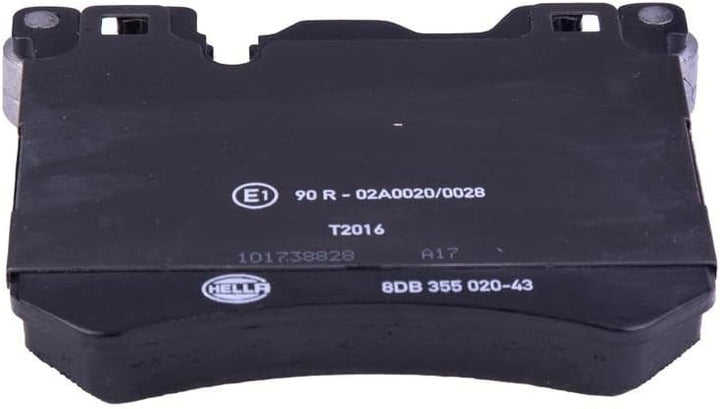 HELLA PAGID 8DB 355 020-431 Bremsbelagsatz - T2016 - Dicke/Stärke: 19.4mm - Bremssystem: Brembo - fü