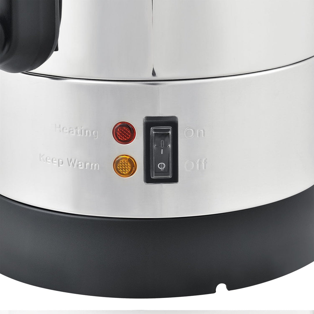 Juskys Glühweinkocher Teramo 7 Liter 1500W mit Zapfhahn, Thermostat & Überhitzungsschutz, 30-110°C,