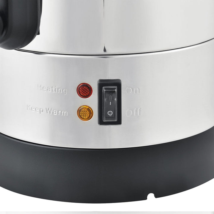 Juskys Glühweinkocher Teramo 7 Liter 1500W mit Zapfhahn, Thermostat & Überhitzungsschutz, 30-110°C,