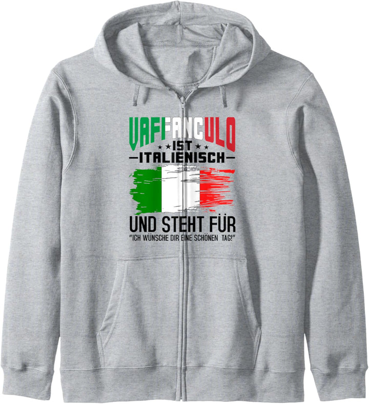 Italiener Spruch Geschenk Vaffanculo Sizilien Tourist Reisen Kapuzenjacke