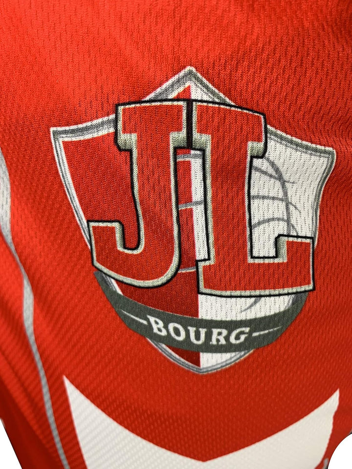 JL Bourg Offizielle Outdoor-Shorts 2019-2020 Basketball, rot, S