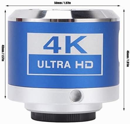 Mikroskopkamera, 4K 1080P HDMI Industrielle Elektronische Digitale Videomikroskopkamera mit Fernbedi