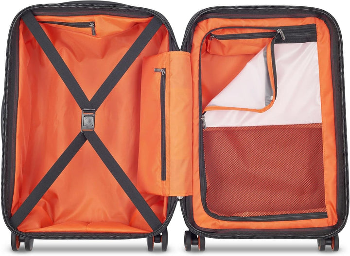 4 DOPPELROLLEN KABINENTROLLEY 55 cm S ( 55cm - 39.8L ) Khaki, S ( 55cm - 39.8L ) Khaki