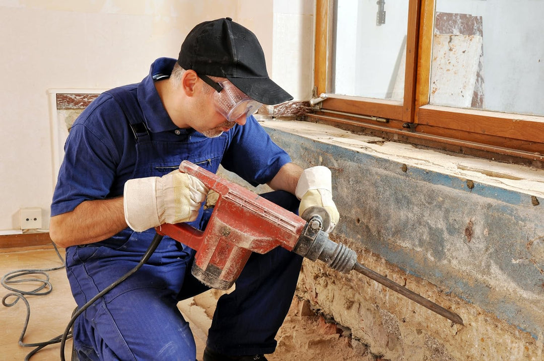 Rennsteig Meissel (Meissel) Set, SDS Max - Flachmeissel 400 x 25 mm, Spitzmeissel 400, Spatmeissel 4