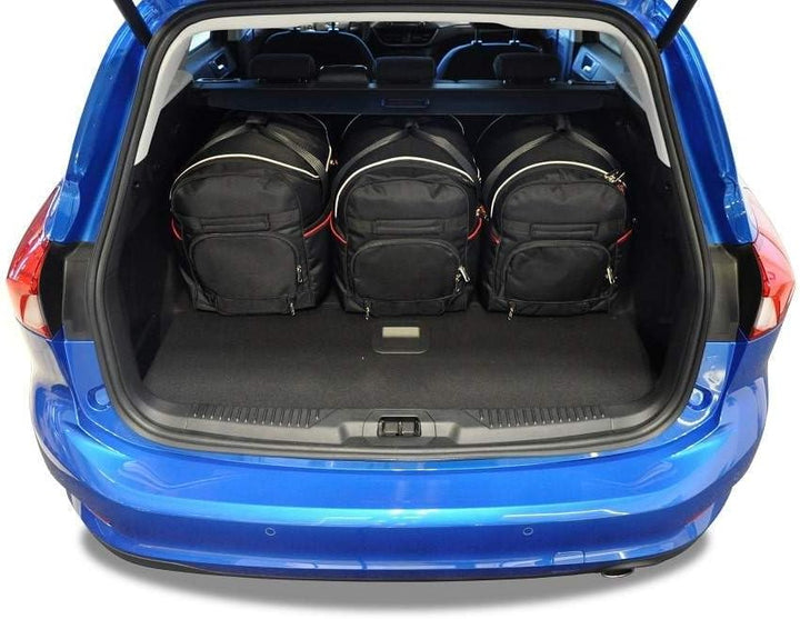 KJUST Dedizierte Reisetaschen 5 stk kompatibel mit FORD FOCUS KOMBI IV 2018+