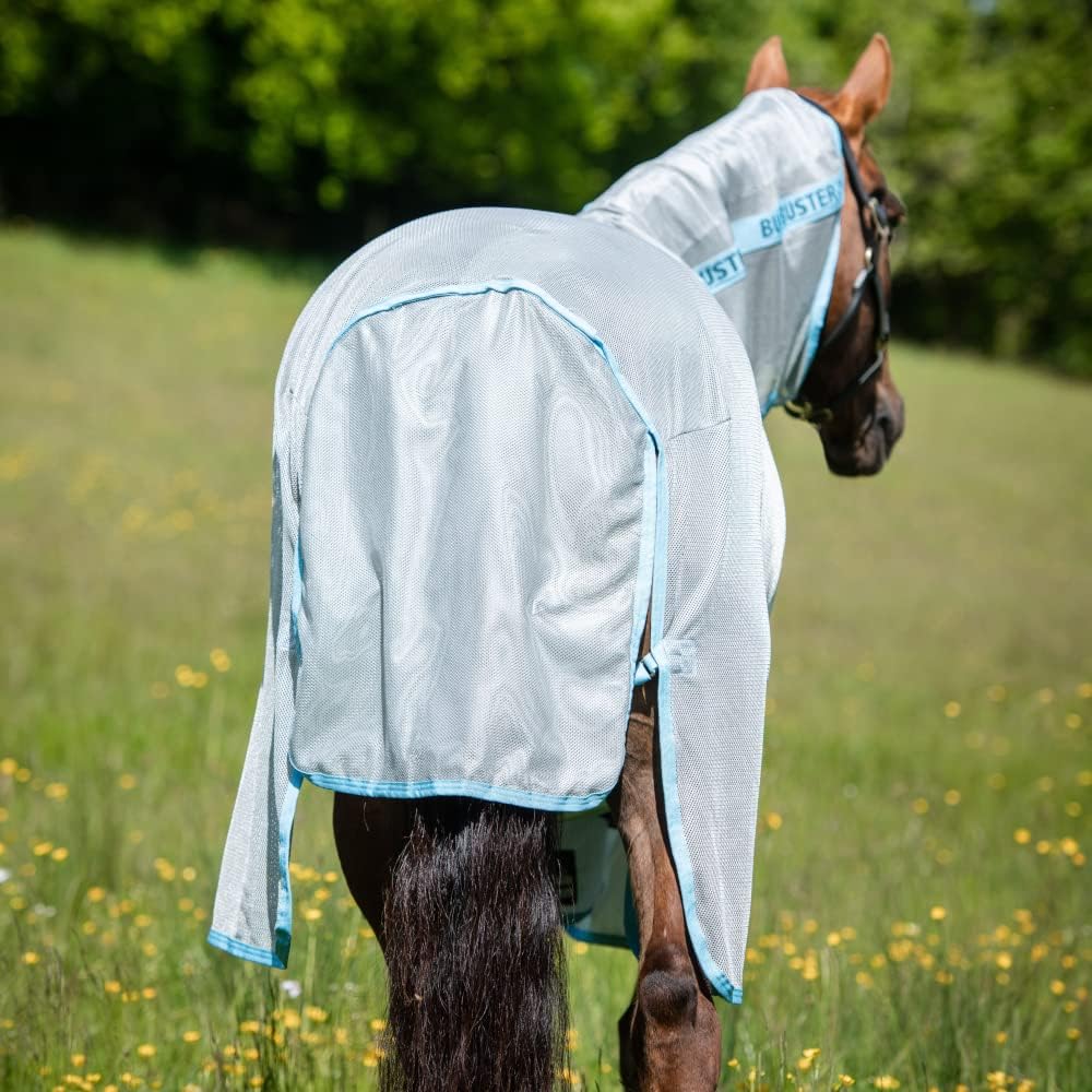 Horseware Insekten-/Sommerdecke für Pferde AmEco 6'6 silver/light blue, 6'6 silver/light blue