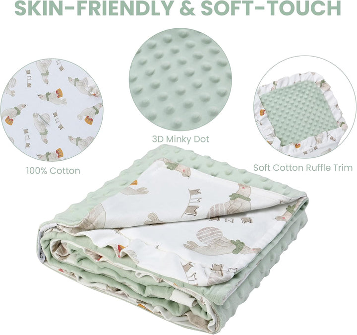 Miracle Baby Einschlagdecke babyschale Sommer für Kinderwagen | Universal 90x90cm, mit 8 Punkt Gurt