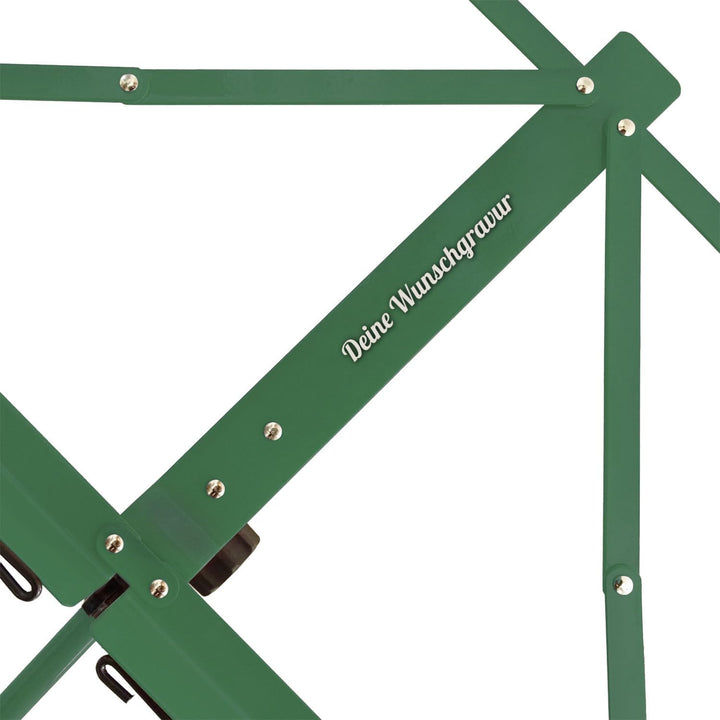 keepdrum MUS3 GR Notenständer Grün mit Trage-Tasche