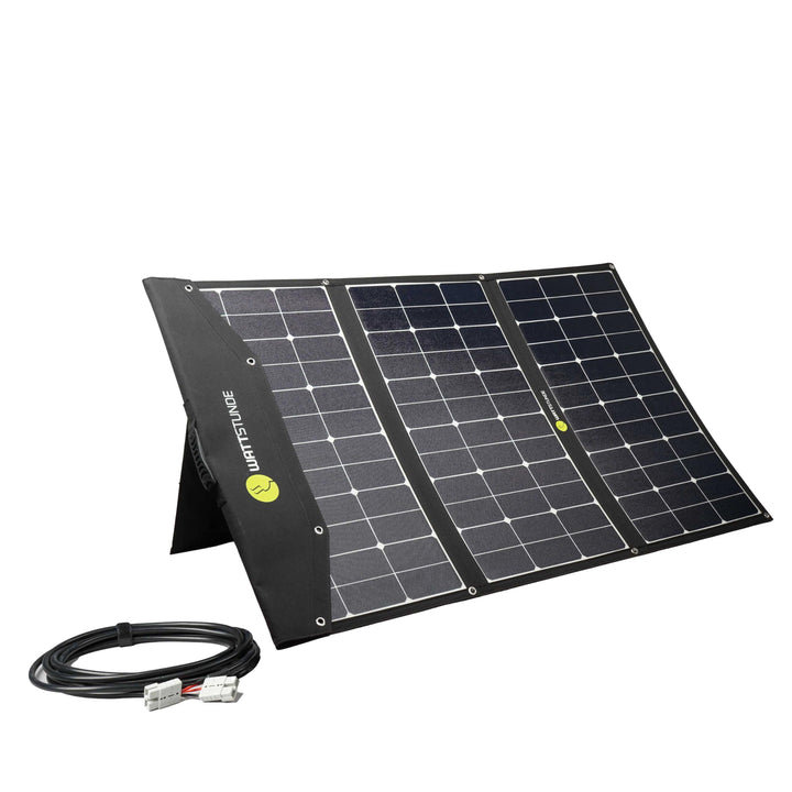 WATTSTUNDE Sunfolder Solartasche - Mobiles 12V Outdoor Solarpanel - faltbares Solarmodul (200 W), 20