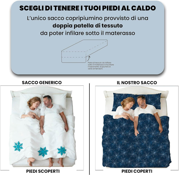 Italian Bed Linen MB Home Italy Fashion Bettbezug Set, Fireworks, Doppelbett, Fireworks