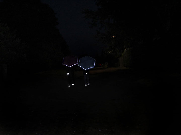 Knirps 4Kids Kinder-Taschenschirm reflective mit Reflexborte - capri, capri