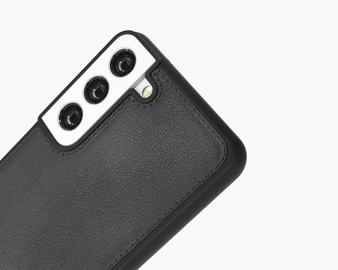 Snakehive Metro Lederhülle für Samsung Galaxy S23 || Echtleder Handyhülle mit Standfunktion || Echtl