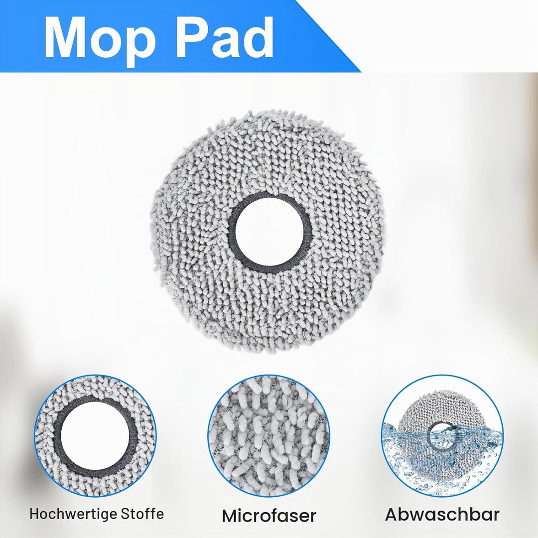 Zubehörset Ersatz für Ecovacs Deebot T50 Pro Omni Gen2/T50 Omni Gen2/T50 Pro Omni/T50 Omni Roboterst
