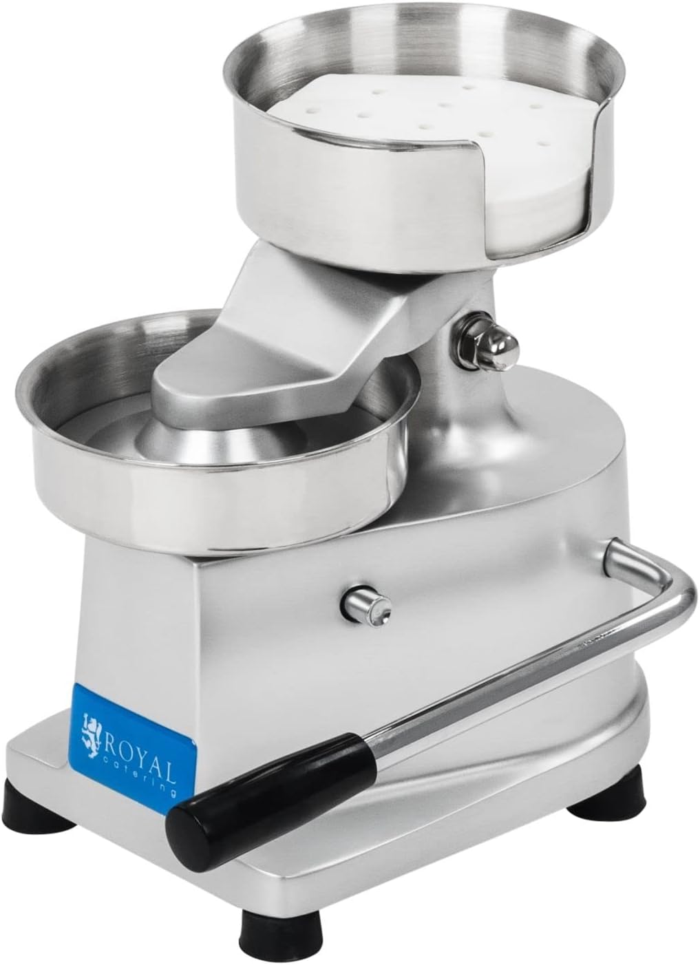 Royal Catering Burgerpresse Hamburgerpresse Hamburger Maschine RCHM-100 (Durchmesser Patty: 10 cm, E