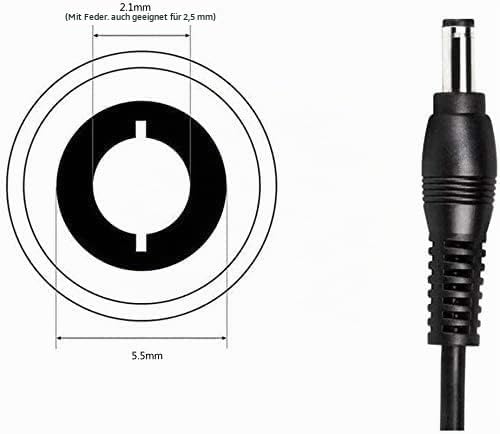 Nobsound 12V 5A Netzteil Adapter, AC 100-240V bis DC 12 Volt 5 Amp 60W Stromversorgung für Verstärke