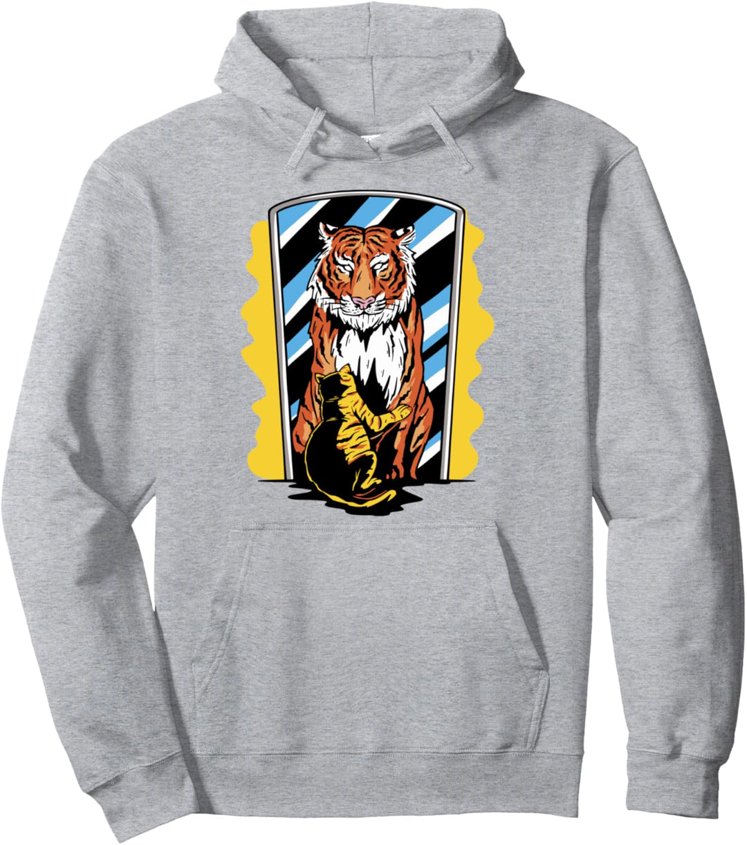 Katzenspiegel Tiger Pullover Hoodie