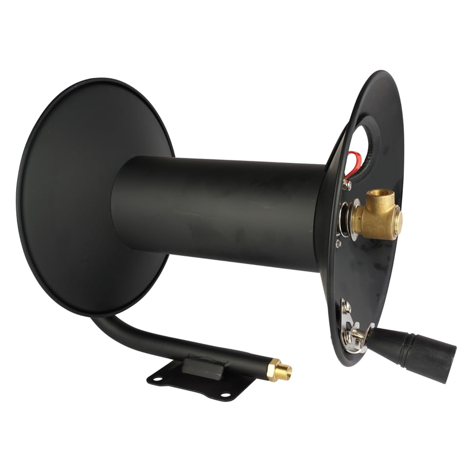 Schlauchtrommel | für Kärcher HD HDS Kränzle Hochdruckreiniger | bis 280 bar | 50m Länge | M22x1,5 A