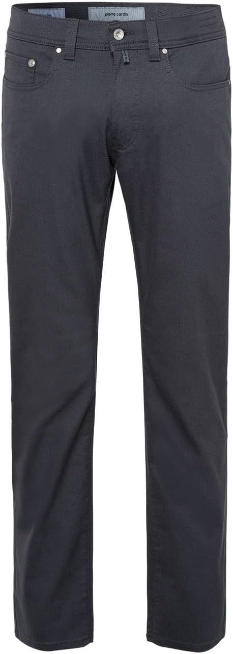 Pierre Cardin Herren Hose Lyon | Männer Jeans, Stoffhose | Tapered Fit 30W / 30L Magnet, 30W / 30L M