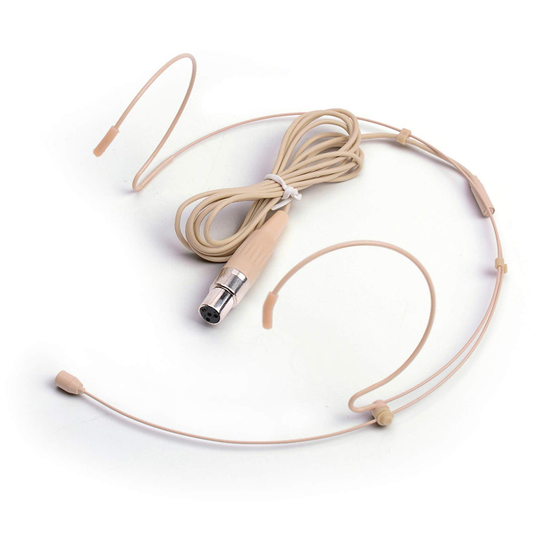 Headset Mikrofon Stirnband mic für Shure kabellos Bodypack Transmitter Taschensender - Ideal für Vor