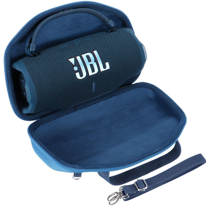 Hart Schutzhülle kompatibel mit JBL Charge 6 Lautsprecher Dunkelblau, Dunkelblau