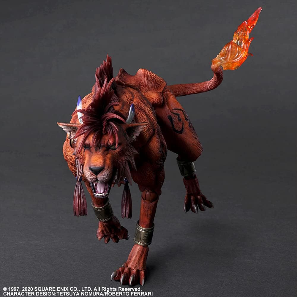 Square Enix Final Fantasy VII Remake Play Arts Kai Action Figure RED XIII