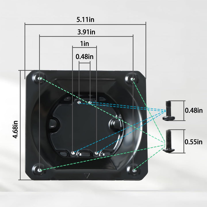 Odyssey G8 OLED 34 VESA Mount kompatibel mit Samsung Odyssey G8 34 Zoll G85SB G85SD für OLED Monitor