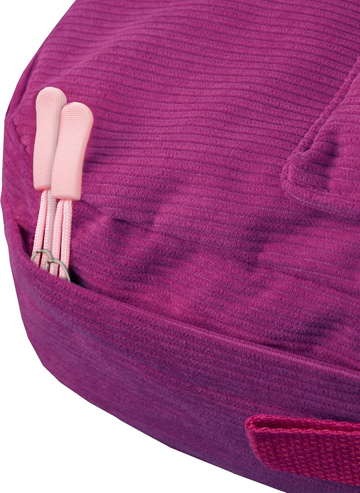 Damen Rucksack Kord Daypack Cord Backpack Freizeitrucksack Freizeit Citytasche Arbeit Schule kleiner
