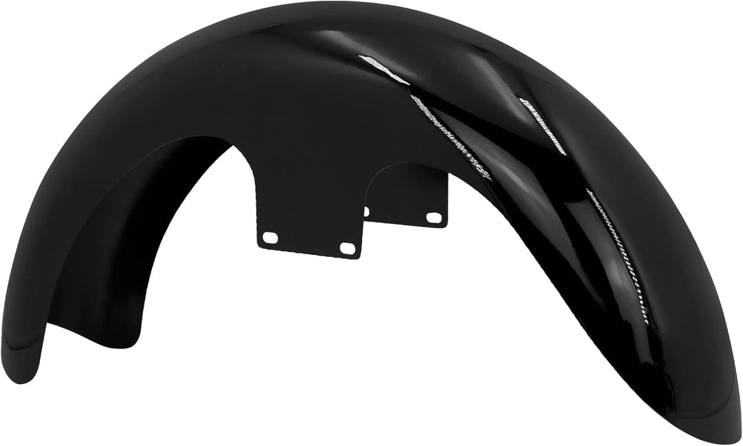 HDBUBALUS Motorrad Wrap Front Fender 21 Zoll Wheel Wrap Schutzblech Wrap Around Fender Mud Guard Kom