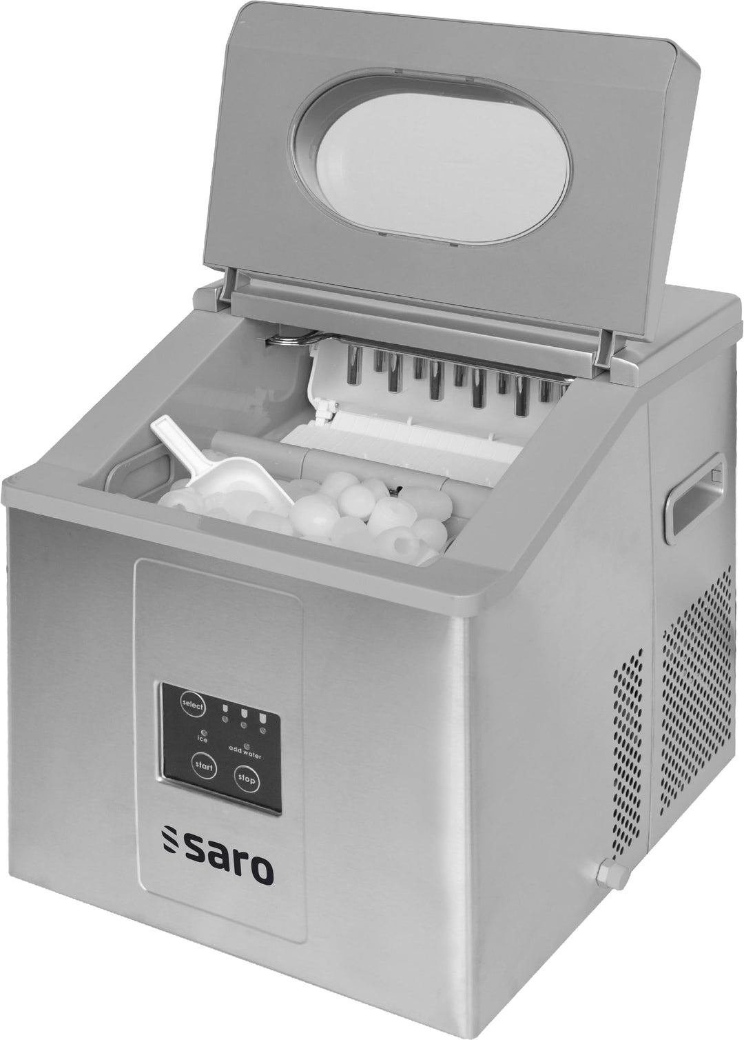 Saro EB 15 Eiswürfelbereiter/15 kg/24 h/230 V/1 Ph/0,16 kW/3 Eiswürfelgrössen, Single