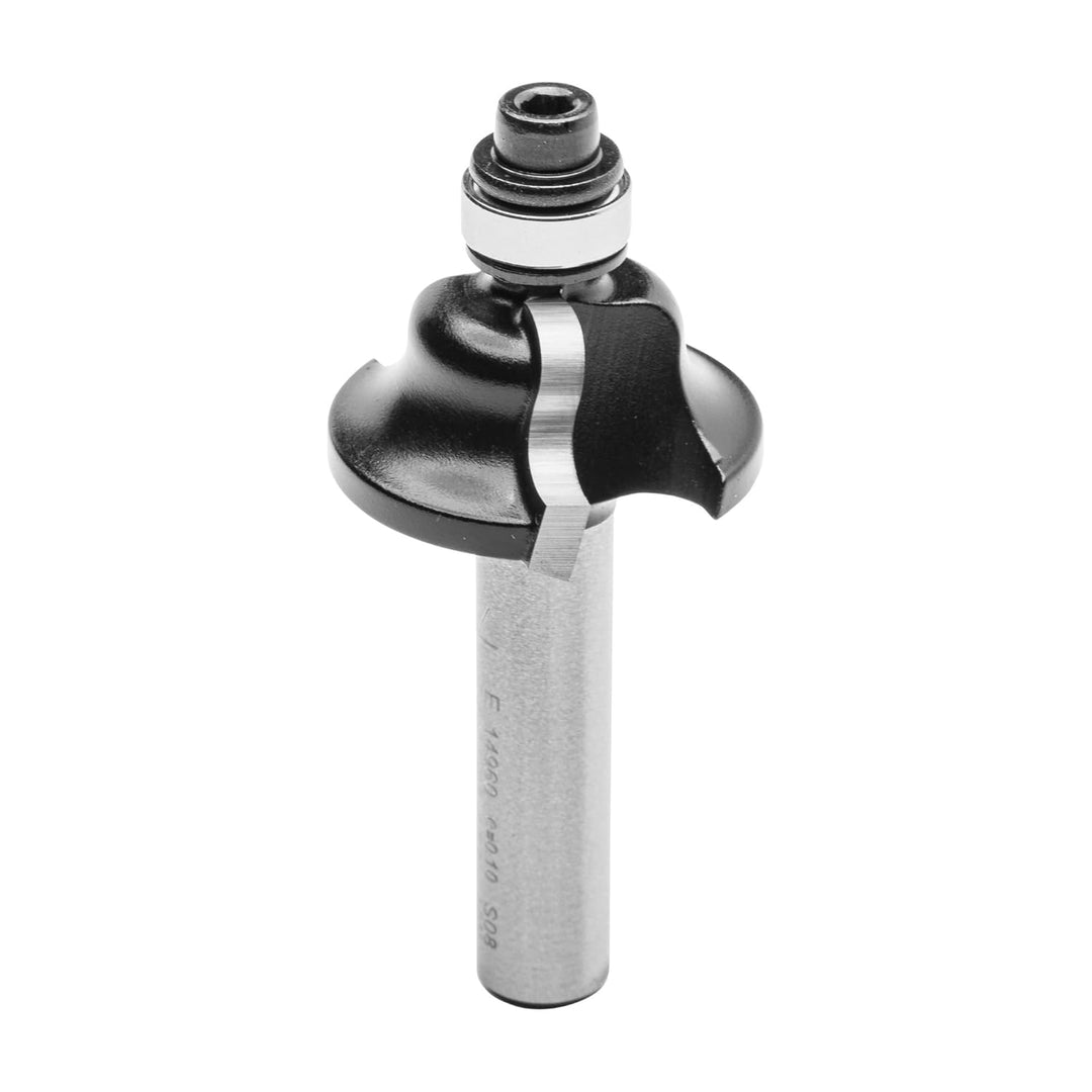 ENT 14960 Römischer Profilfräser HW, Schaft (S) 8 mm, Durchmesser (D) 27 mm, NL 11,9 mm, R 4 mm, SL