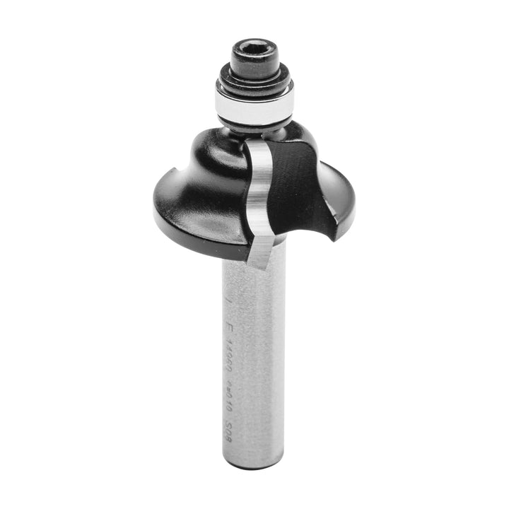 ENT 14960 Römischer Profilfräser HW, Schaft (S) 8 mm, Durchmesser (D) 27 mm, NL 11,9 mm, R 4 mm, SL