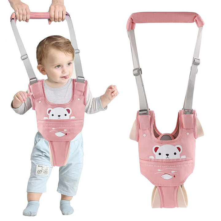 IULONEE Lauflernhilfe Gehhilfe für Baby Einstellbar Ergonomisch Stehen Gehen Lernen Helfer Verstellb