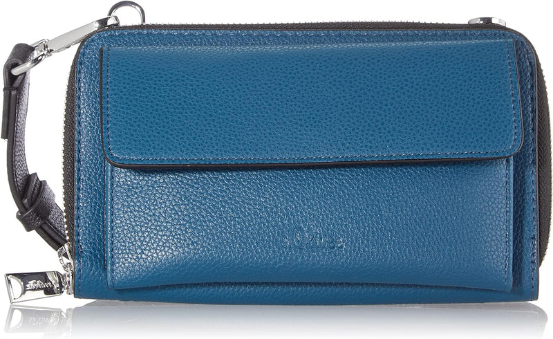 s.Oliver Damen Tasche WALLET BAG, Petrol, Einheitsgrösse EU