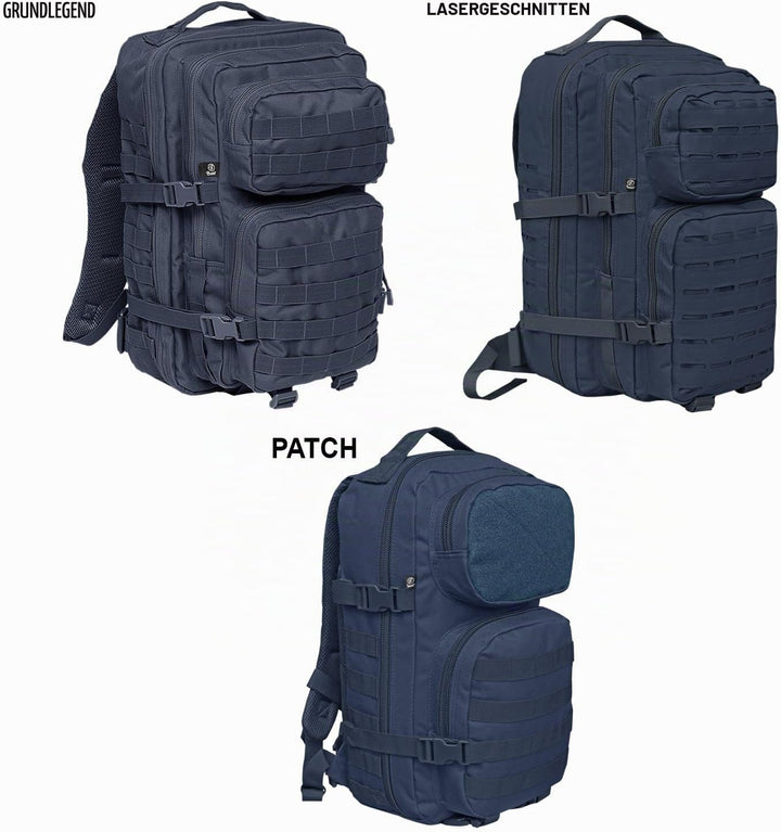 Brandit US Cooper Large Backpack, mehrere Farbvarianten Navy, Navy