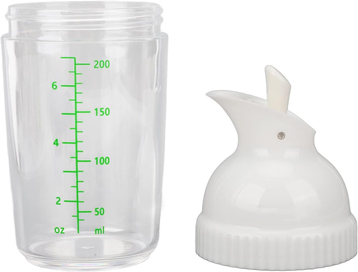 200 Ml Salatdressing-Shaker BPA-frei Verhindert Auslaufen Salatdressingglas mit Deckel für die Küche