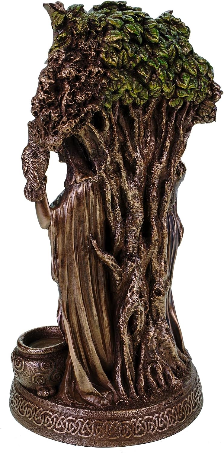 Keltische Trinity Göttin Statue Figur Skulptur Wicca Trinität keltisch