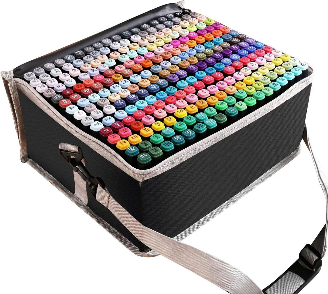 ARTHEHE 262 Farben Marker Set, Twin Tip Marker Stifte Set für Manga Design Schule, 262 Farben
