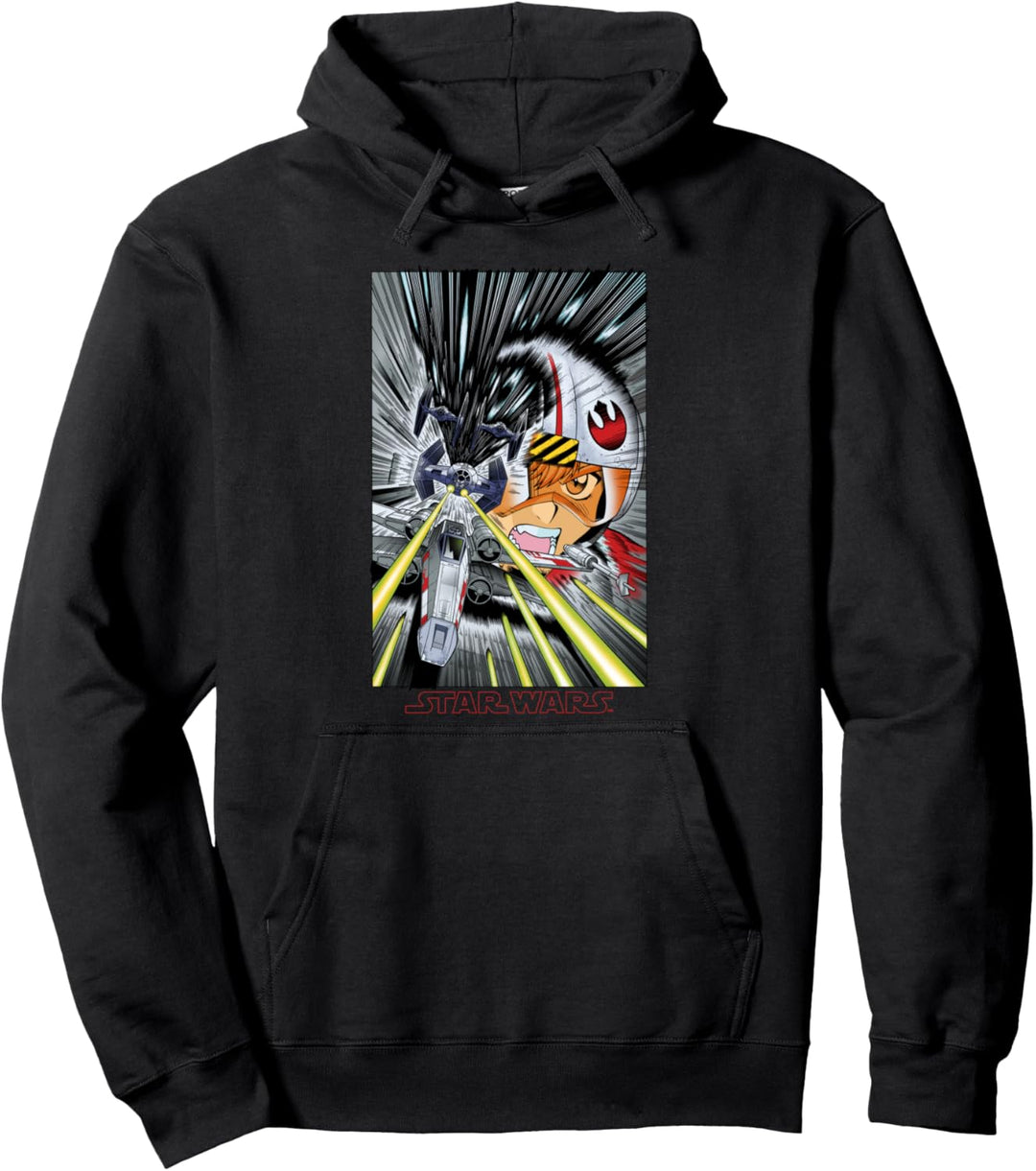 Star Wars Starship Pilot Anime Art Pullover Hoodie